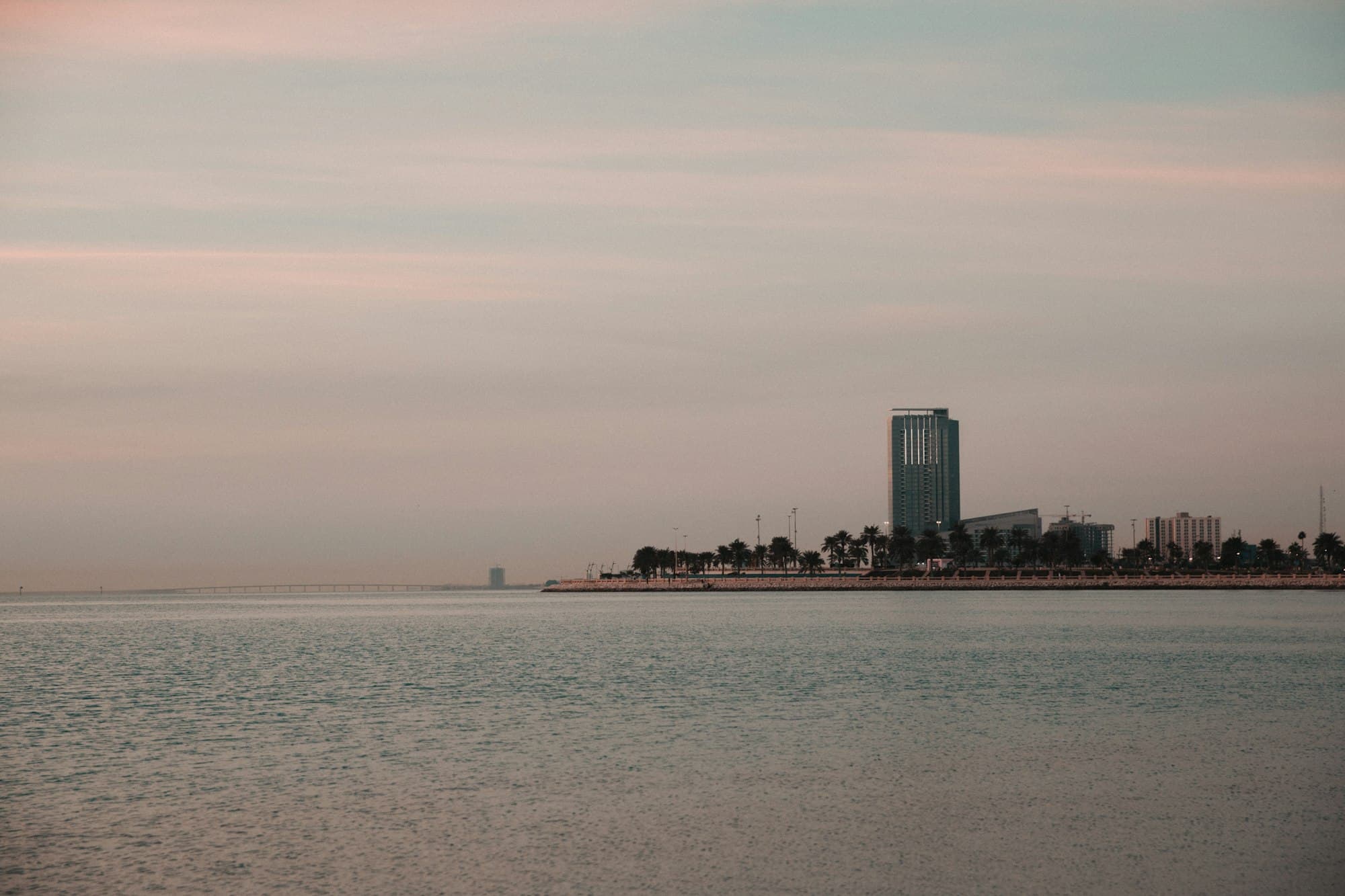 Front de mer d'Al Khobar sur le golfe